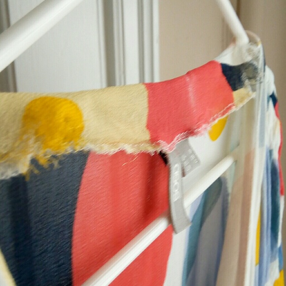 🔥ASOS Chiffon Abstract Print Wrap Top🔥 - Picture 6 of 8